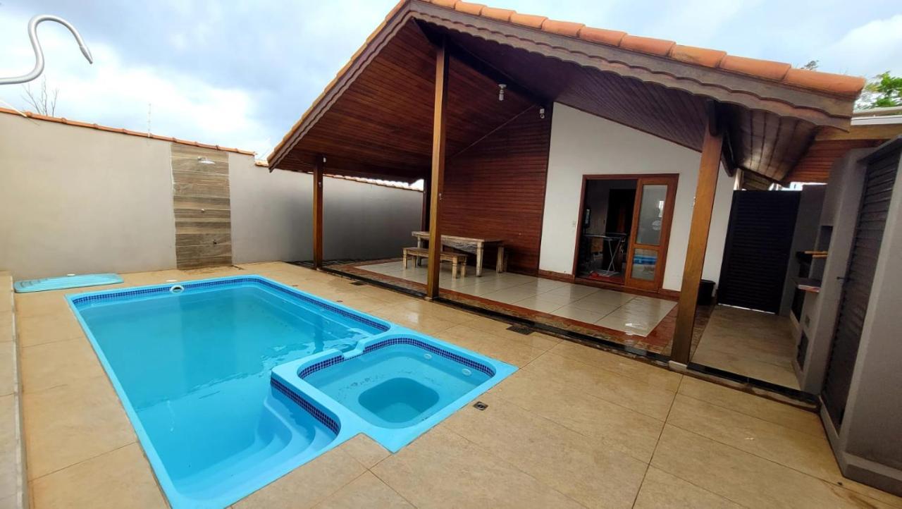 Casa Em Brotas Com Piscina E Churrasqueira מראה חיצוני תמונה
